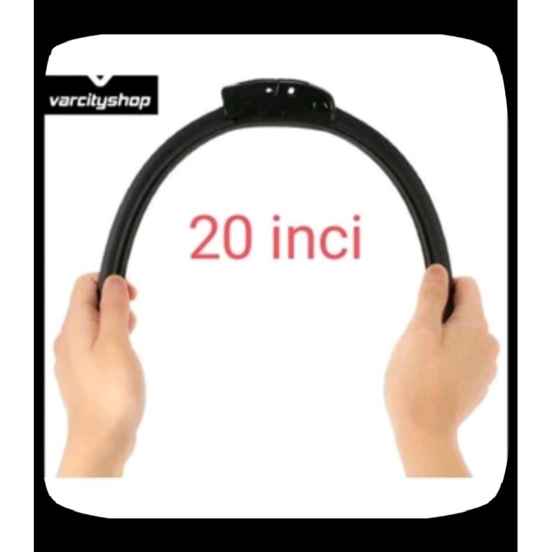 WIPER KACA DEPAN MOBIL AVANZA-XENIA 2005,2006,2007,2008,2009,2010,2011 UKURAN 20"16"