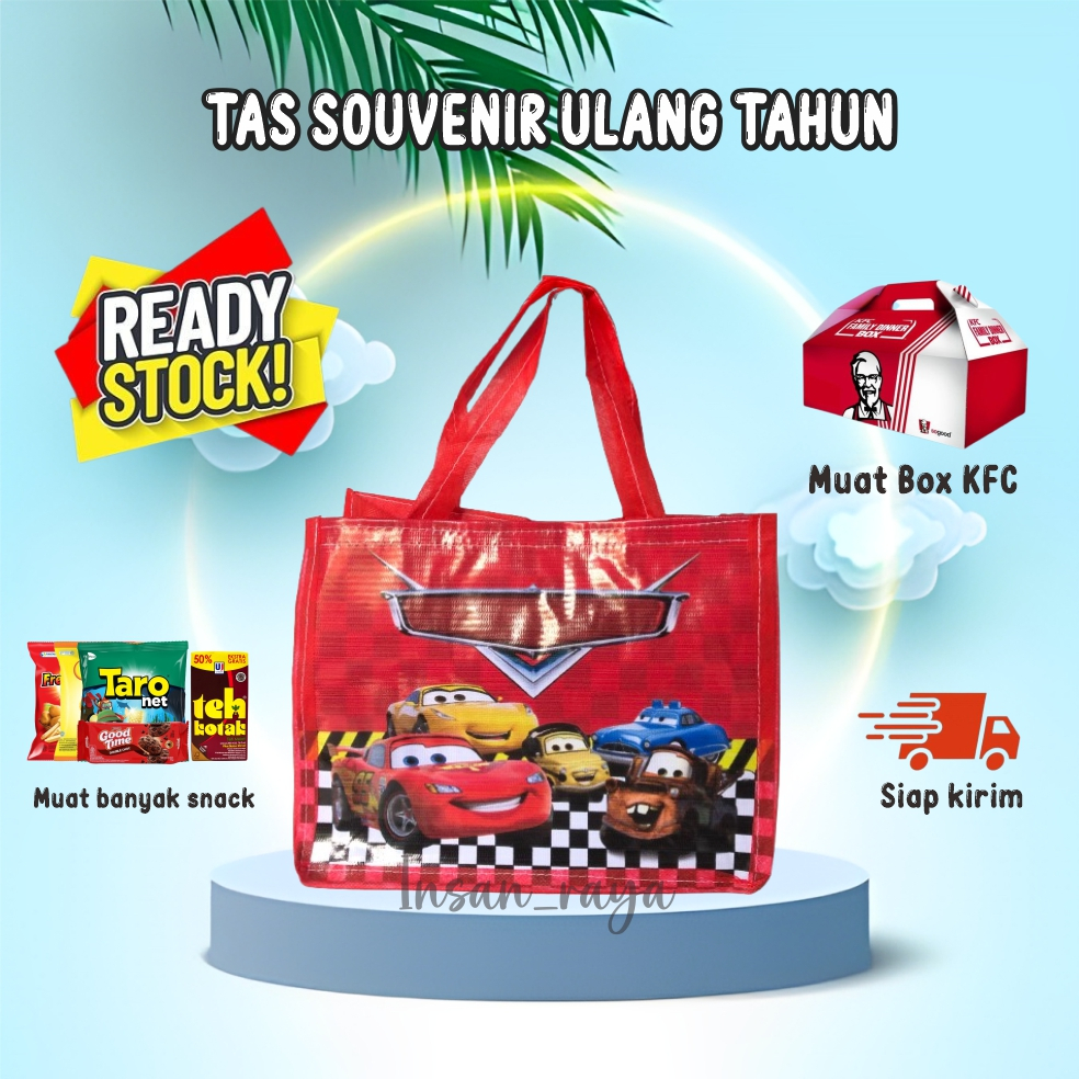 

TAS ULTAH CARS READY STOCK/TAS ULTAH MURAH/TAS ULTAH ANAK/TAS ULTAH SIAP KIRIM