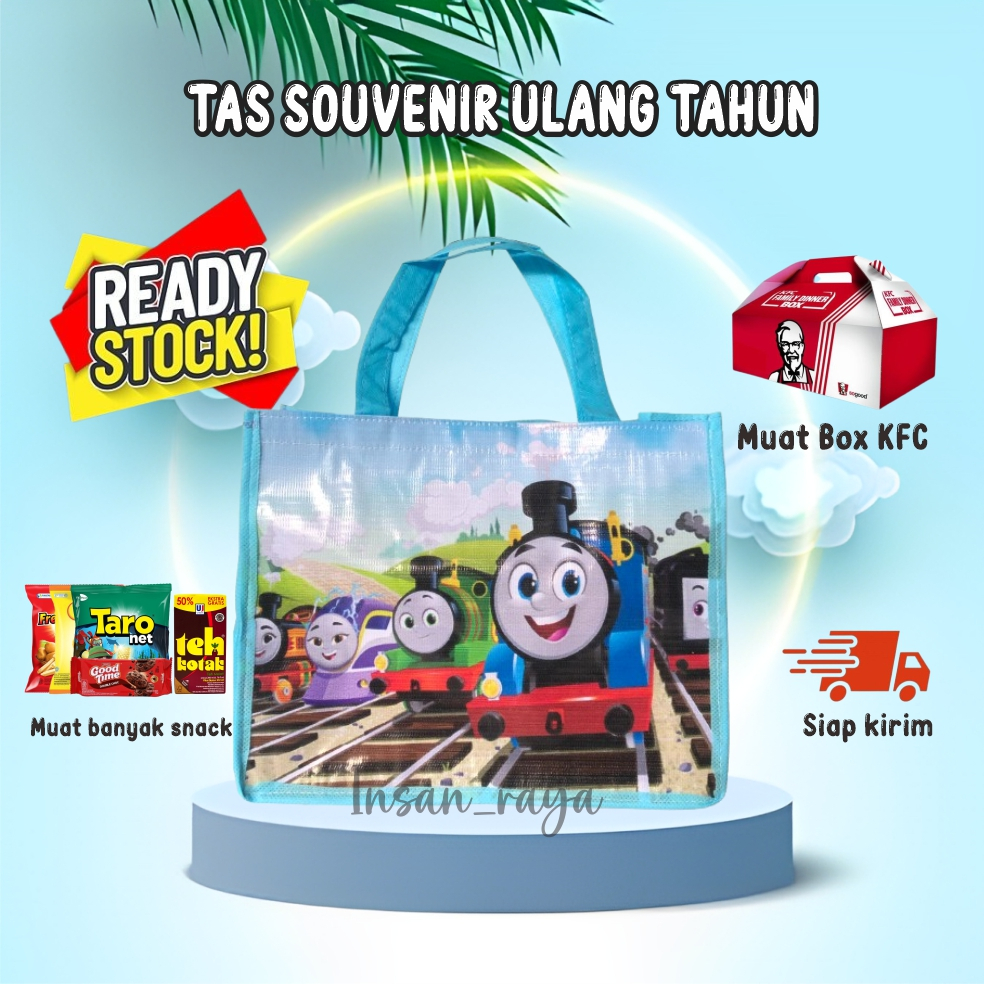 

TAS ULTAH THOMAS READY STOCK/TAS ULTAH MURAH/TAS ULTAH ANAK/TAS ULTAH SIAP KIRIM