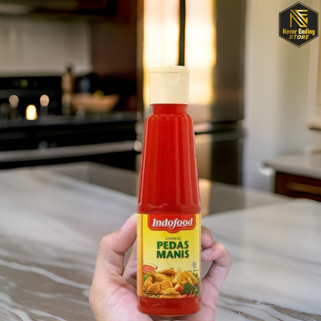 

Saos Sambal Pedas Manis Indofood Botol 135ml