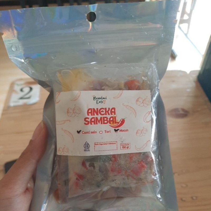 

[TRAVEL BUNDLING] Sambal 2 Rasa- 200gr