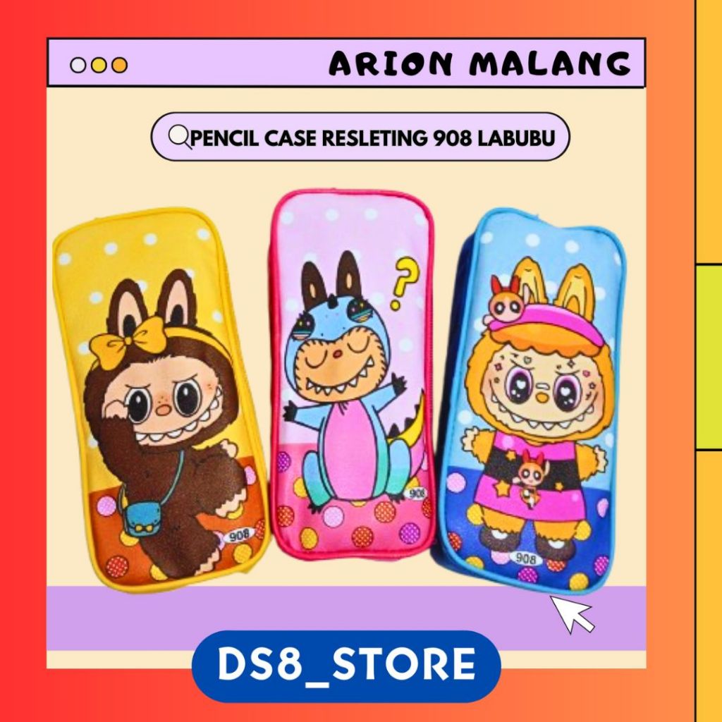

FANCY PENCIL CASE RESLETING 908 LABUBU