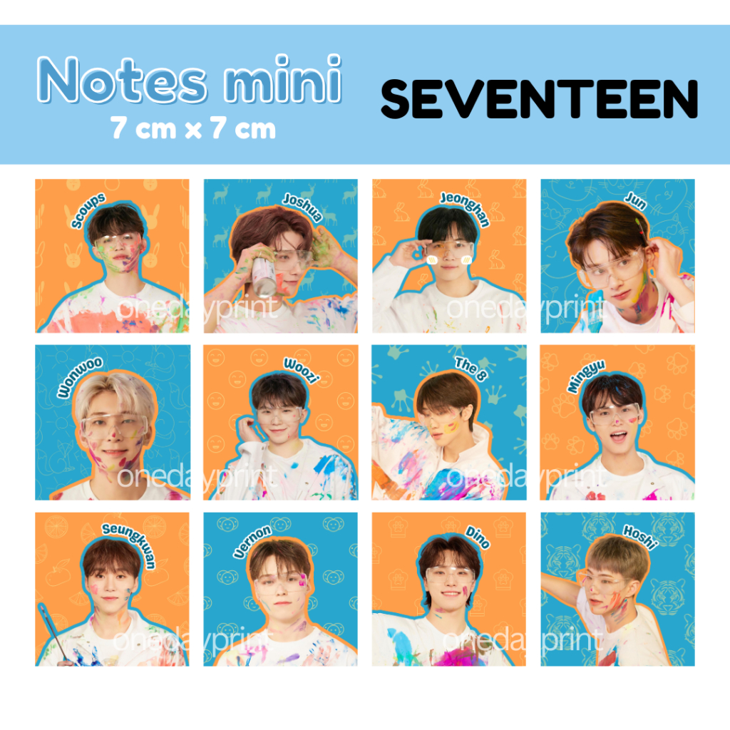 

Notes Mini SEVENTEEN FACE THE SUN - Notebook Murah Kpop