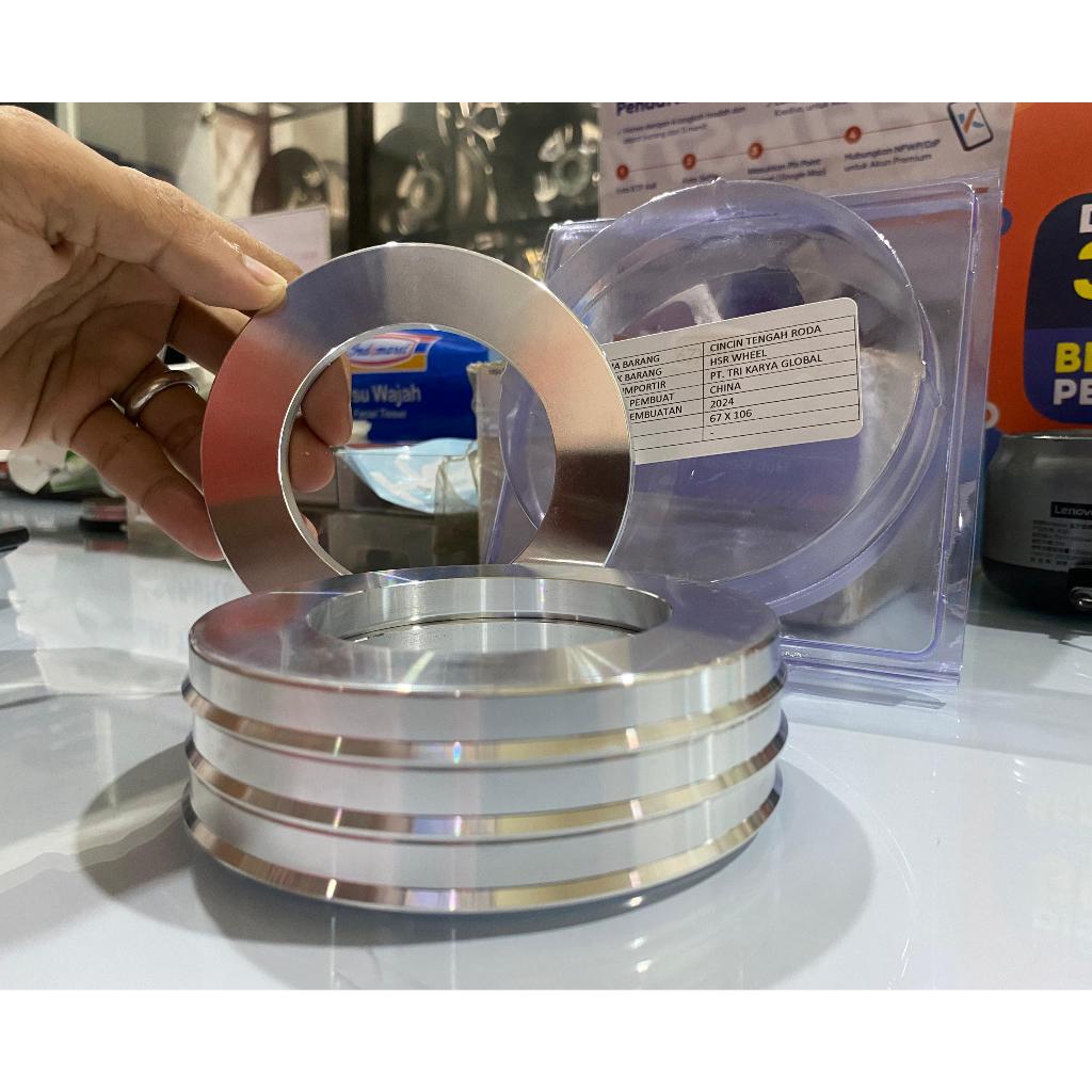 CENTER RING/ VELG MOBIL HSR 67x106UNTUK MOBIL PAJERO dll