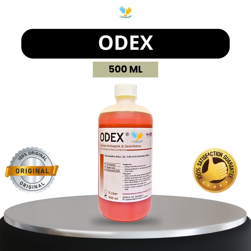 Odex 500 ml / Larutan Desinfectan Cairan Odex 500ml / Desinfektan Odex 500ml