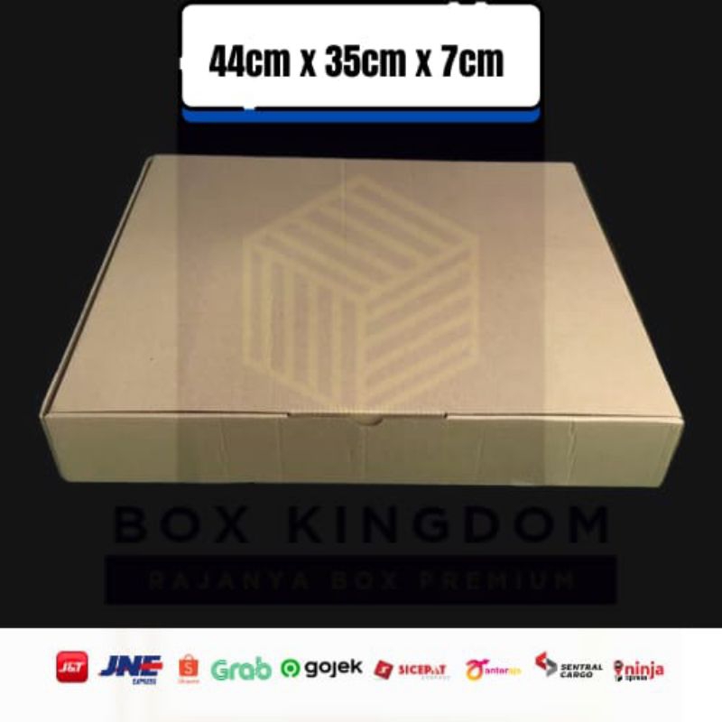 

Kardus diecut ukuran (PxLxT) 44x35x7 cocok untuk packing Snack - souvenir -dll