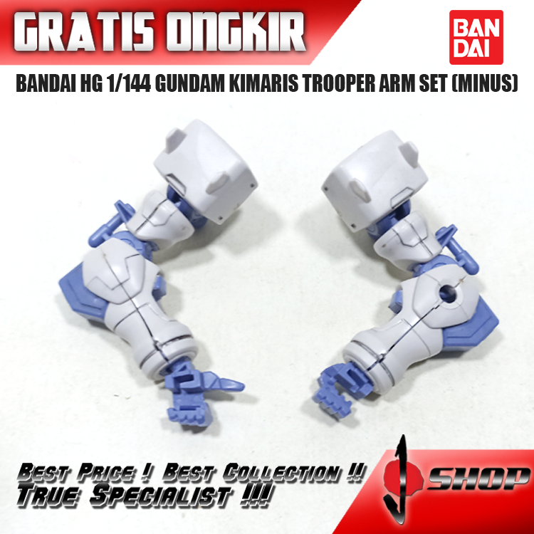 BANDAI HG 1/144 GUNDAM KIMARIS TROOPER ARM SET (MINUS) HG2736
