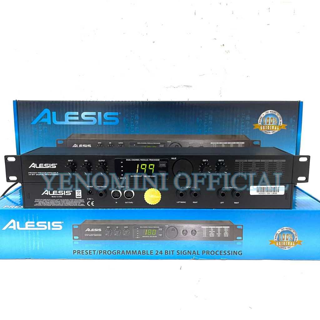 Effect Vocal Alesis Microverb 4 Original Made in USA Original asli Made USA