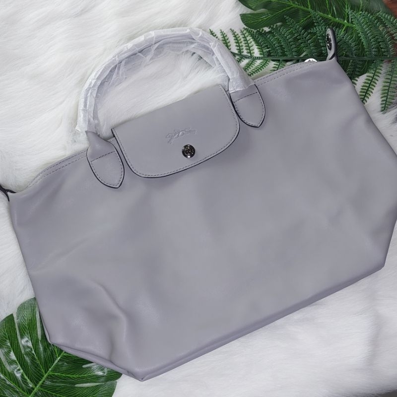 lc cuir m grey bag