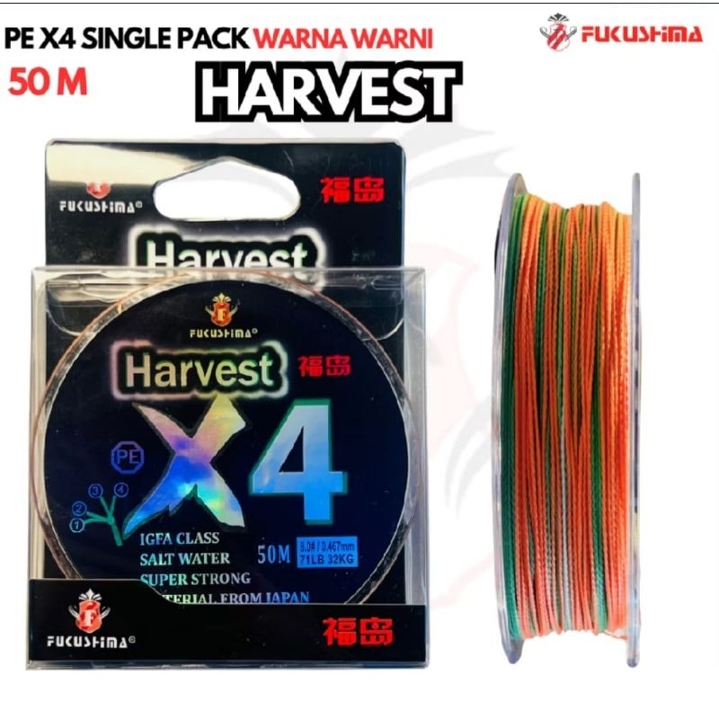 SENAR PE x4 FUKUSHIMA HARVEST MADE IN JAPAN