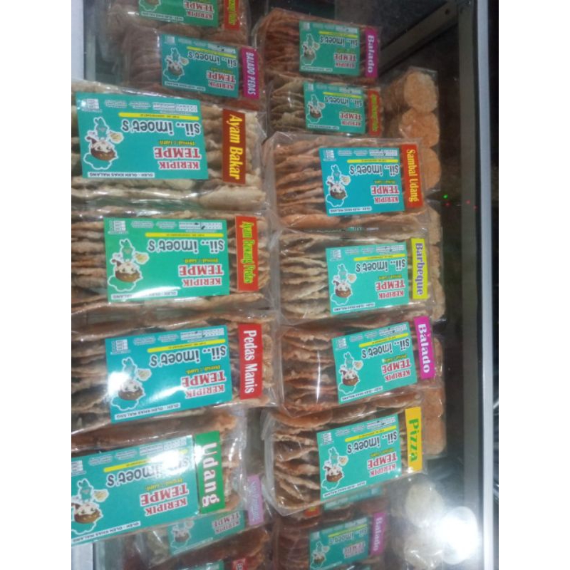 

krepek tempe khas malang 130 g