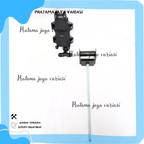 PAKET HOLDER GPS HP NINJA GSX CBR ZX25R PHONE HOLDER MOTOWOLF ALUMUNIUM STANG MOTOR BRAKET BRACKET B