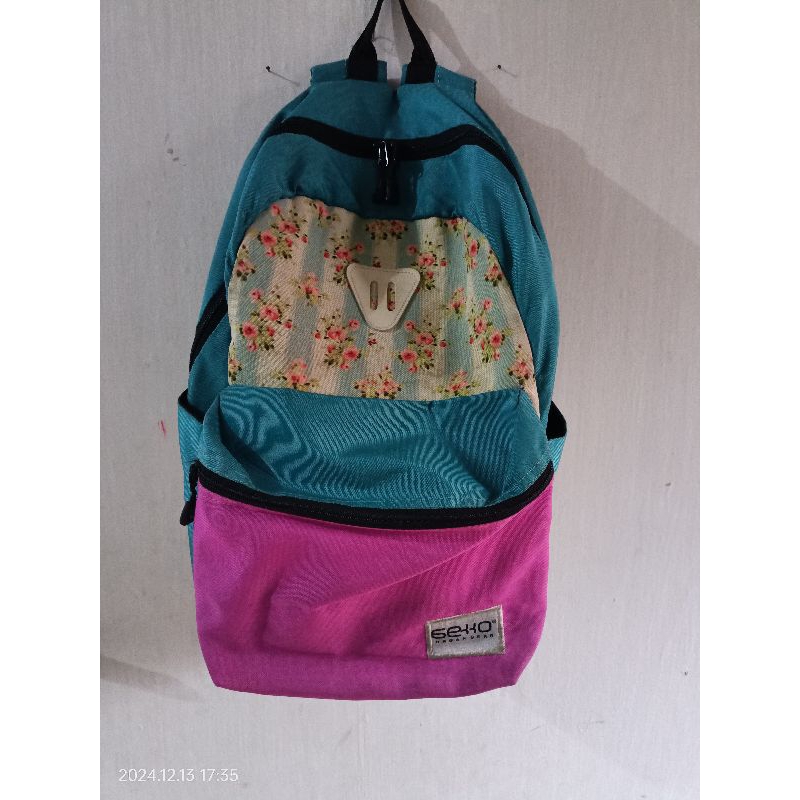 Tas Ransel Sekolah Anak Gekko Urbangear tebal kuat kokoh Preloved bagus mulus