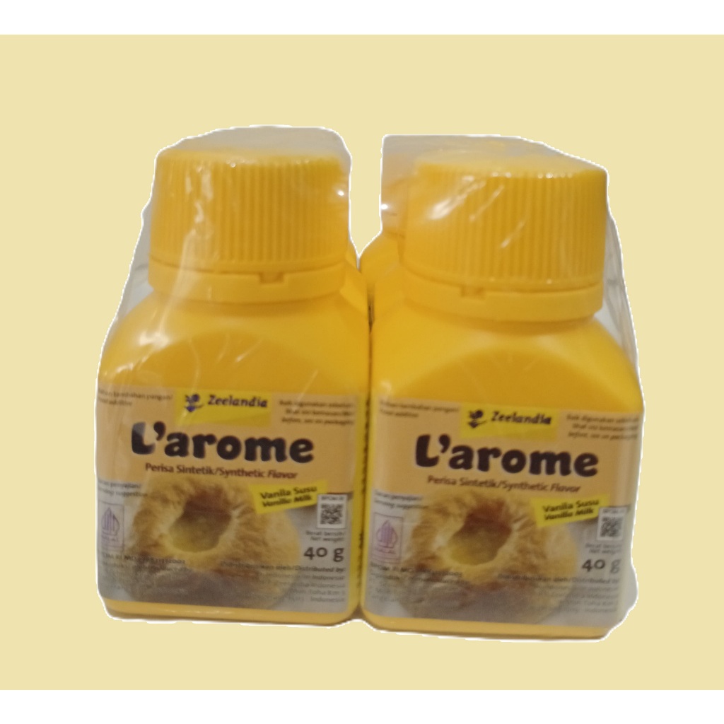 

Larome Powder 40gr Vanila Susu kemasan baru (Kemasan BOTOL)