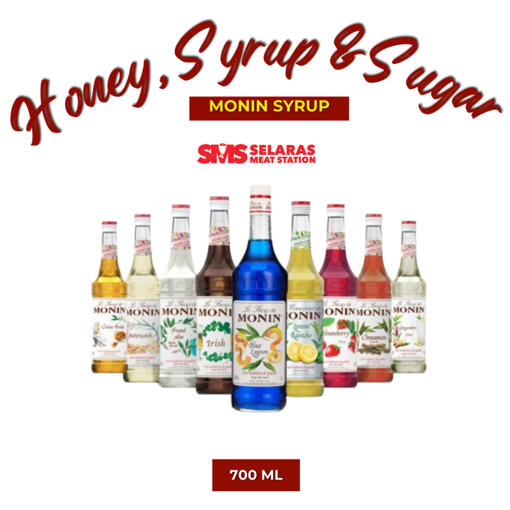 

Monin Syrup All Varian 700 Ml