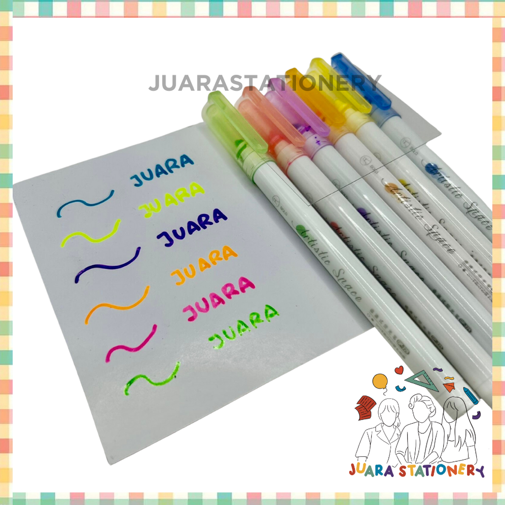 

(276) JUARASTATIONERY Highlighter Set Koala GPS-225 / Stabilo Highlighter 5 warna / Penanda Warna