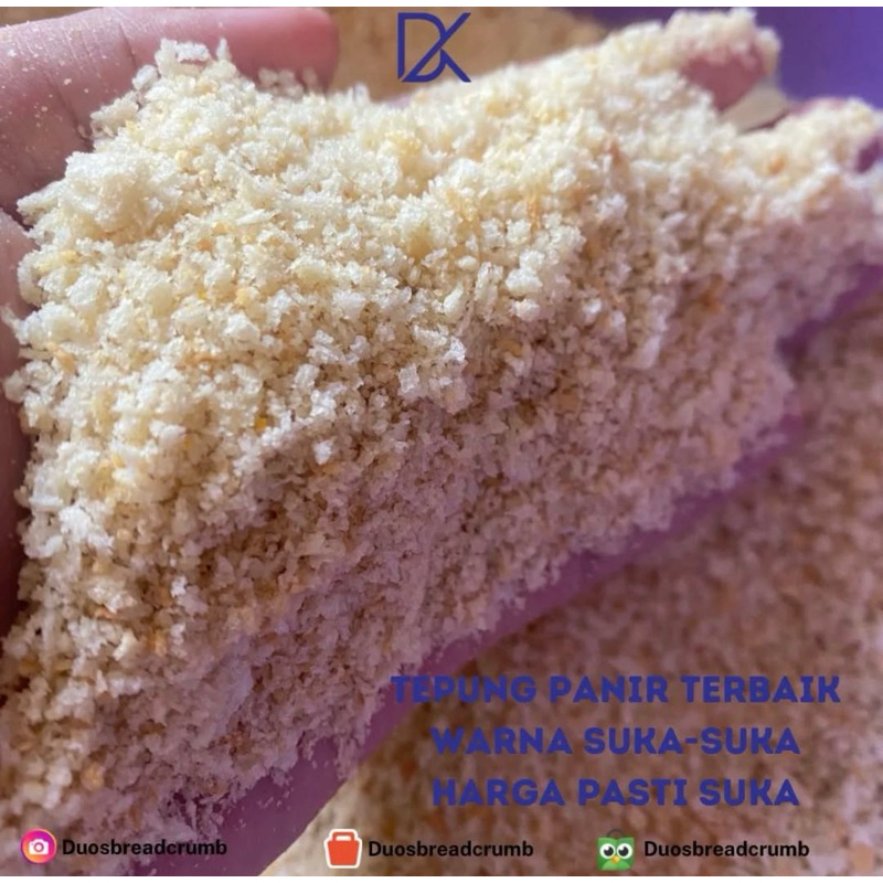 

Tepung Panir Putih 1 Kg by Duos Bredcrumb