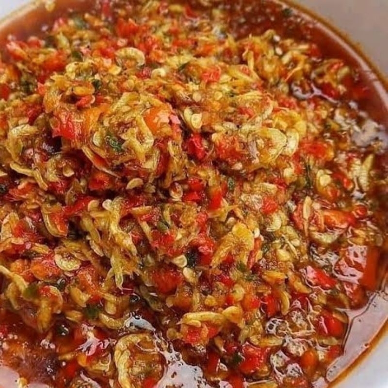 

Sambal terasi Udang Rebon, Sambal terasi Teri, Sambal Ikan Tongkol Pedas Manis, Sambal petis pedas goyang