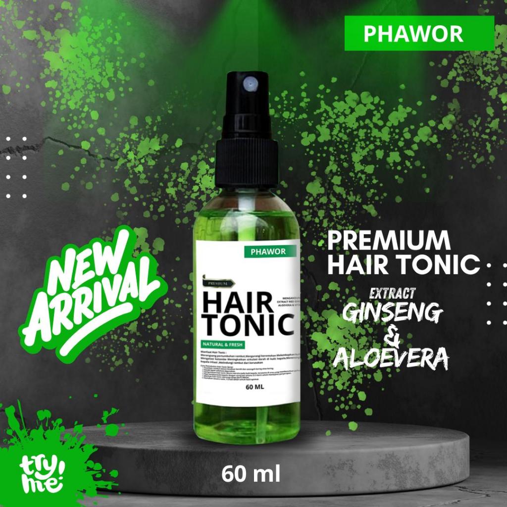 HAIR TONIC RAMBUT VITAMIN PENUMUMBUH RAMBUT DAN PELURUS RAMBUT PRIA DAN WANITA BY PHAWOR