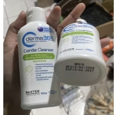 [PROMO] Derma365 Gentle Cleanser 100ml ORIGINAL