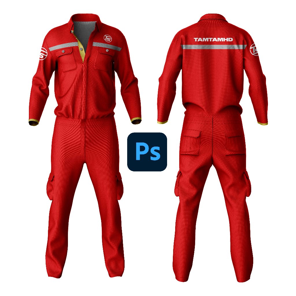 Mockup Baju PDL Lengan Panjang + Celana PHOTOSHOP/PSD