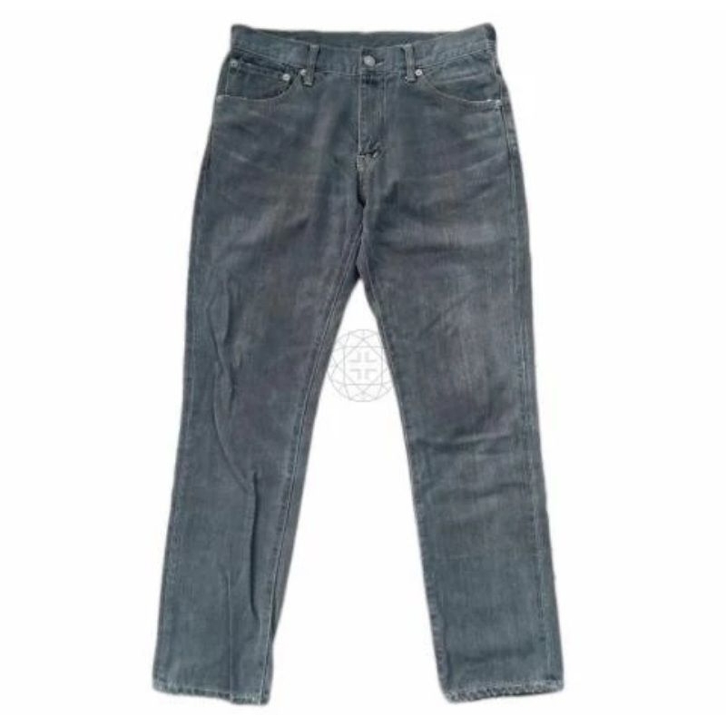 visvim Social Sculpture Denim Grey Straight Leg Jeans