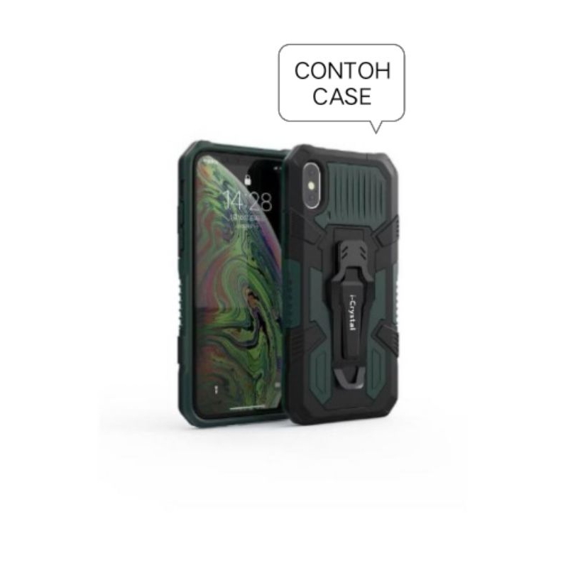 CASE INFINIX NOTE 12 G96 CRISTAL ROBOT HARDCASE