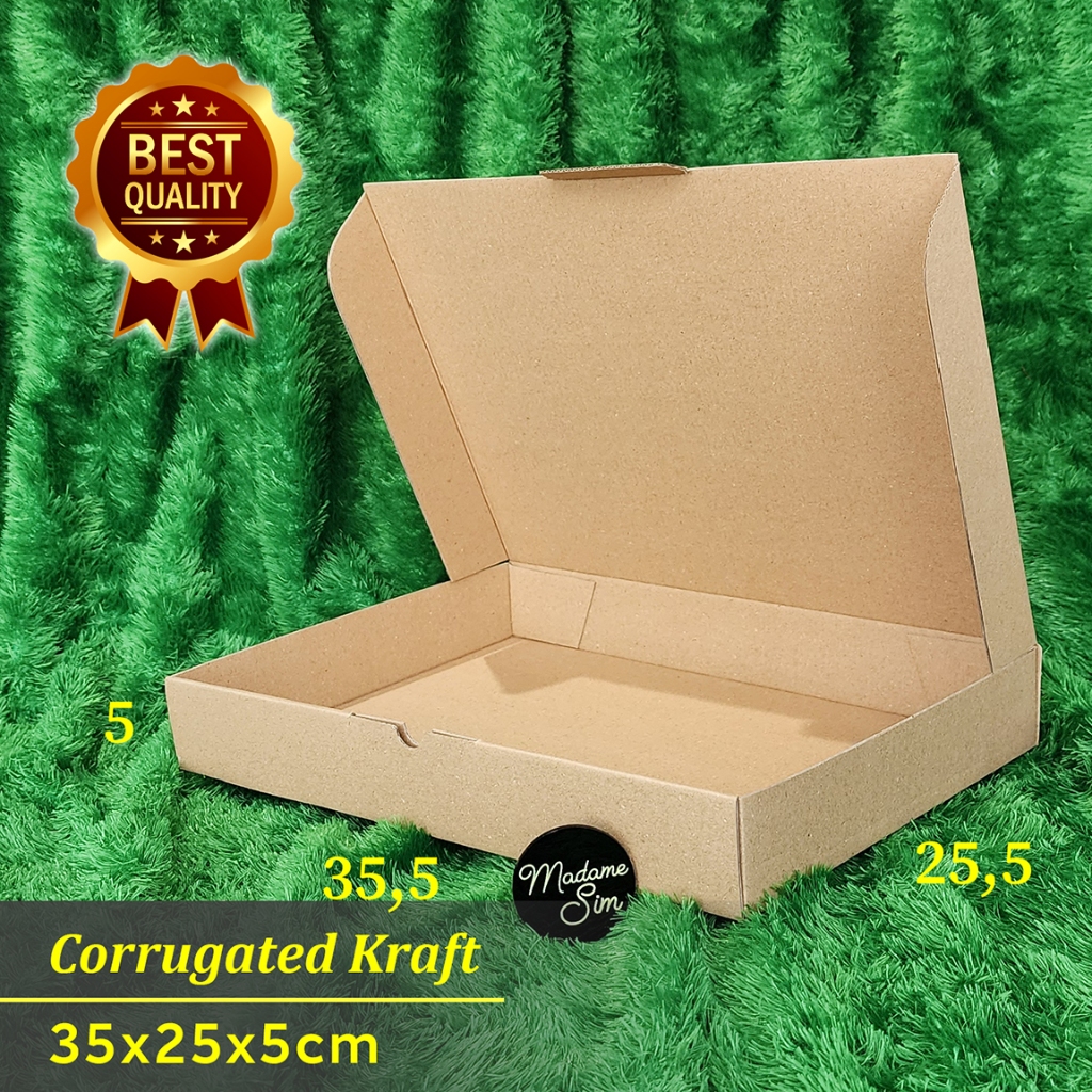 BOX PACKING - KOTAK - KARDUS - DUS 35x25x5 (ISI : 10 PCS)