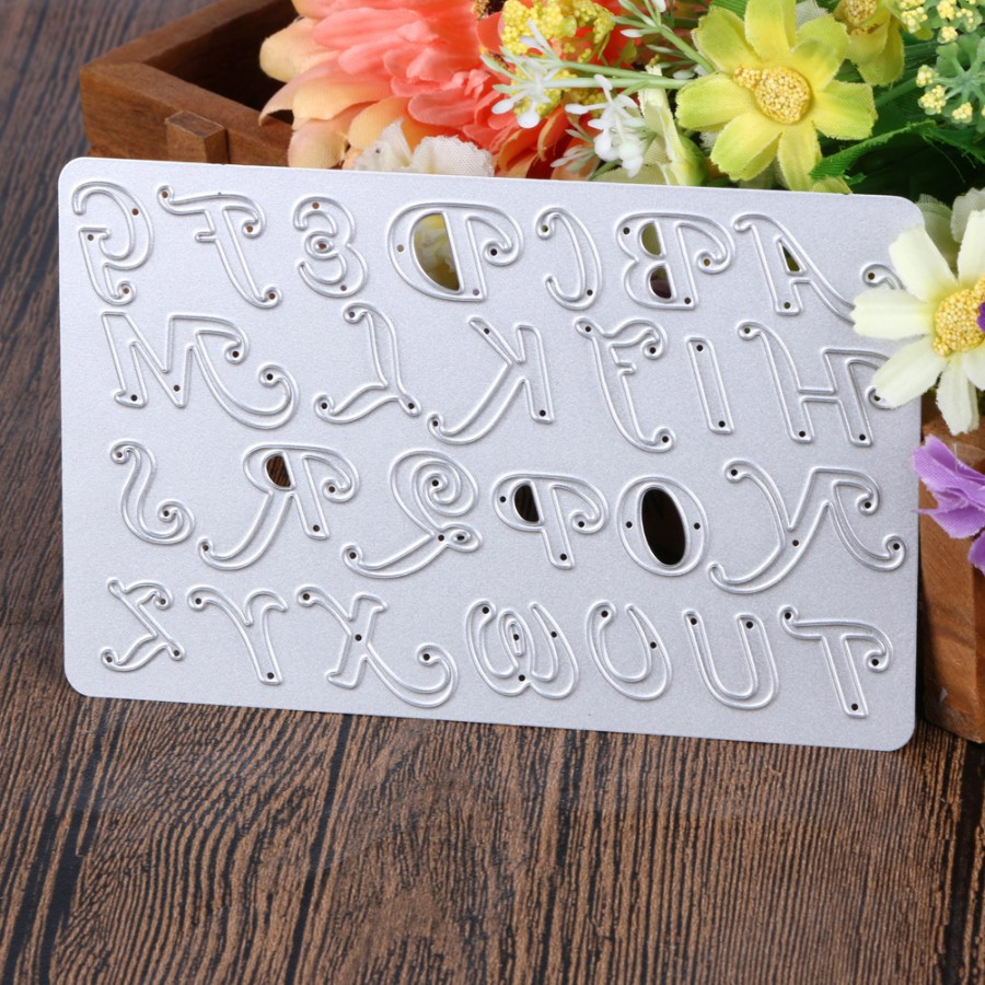 

Cutting Dies Alphabet and Number Pattern (Capital Letter)