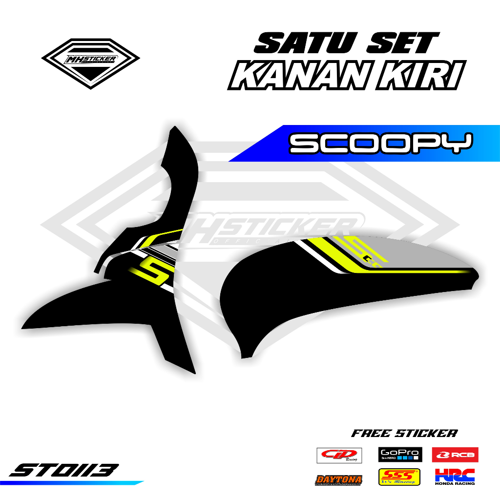 Striping Original Scoopy New Prestige 2021 2022 2023