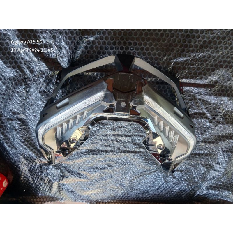 Cover reflektor lampu depan vario fi new led 125 150 2018 2020 ori + alis