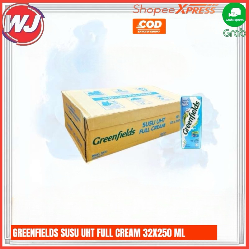 

GREENFIELDS SUSU UHT FULL CREAM 32X250ml