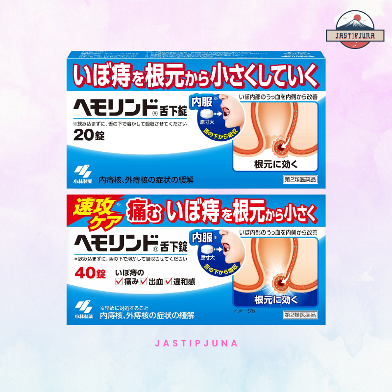 Kobayashi Hemorindo Sublingual Obat Wasir Ambeien