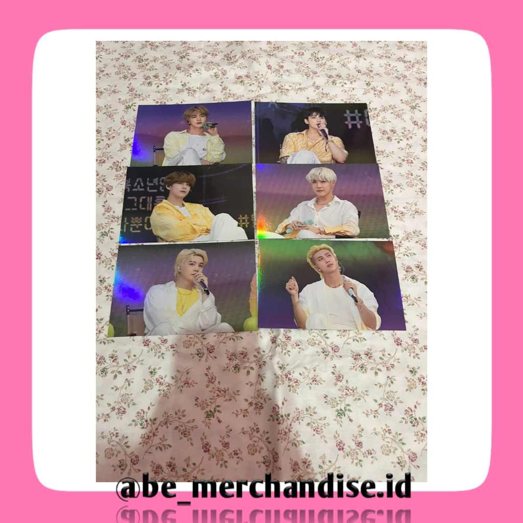 [READYSTOCK] HOLOGRAM POSTCARD FROM BTS DVD SOWOZOO