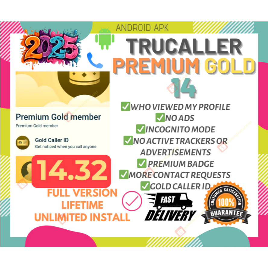 Truecaller Premium Gold Lifetime