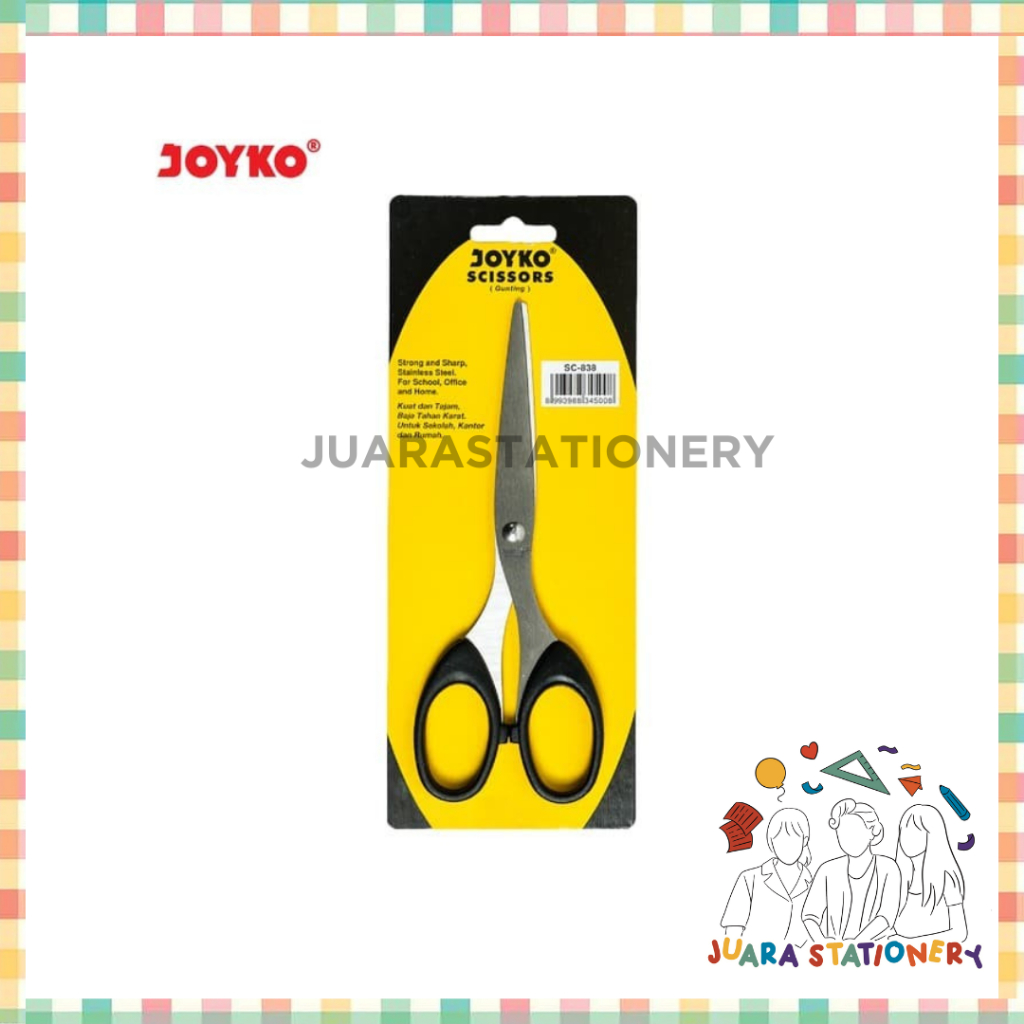 

(123) Gunting Joyko SC-848 / Scissors Kertas Gunting 848 Joyco Jayko Jayco / gunting / gunting joyko / gunting kertas / gunting kain / gunting dapur / gunting joyko besar / gunting potong