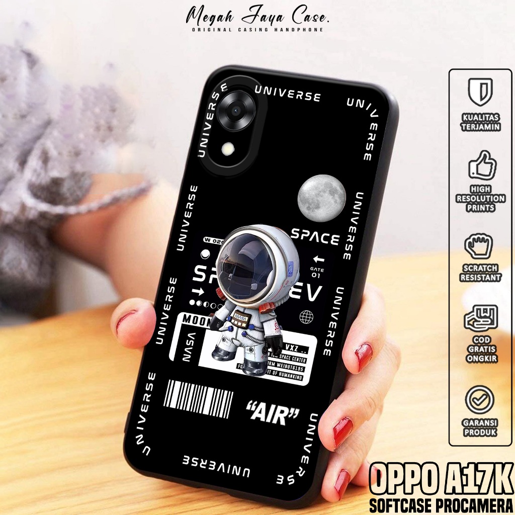 Case Oppo A17K - Softcase Hp Oppo A17K Motif PLNT - Casing Hp Oppo A17K - Silicon Hp Oppo A17K - Pel