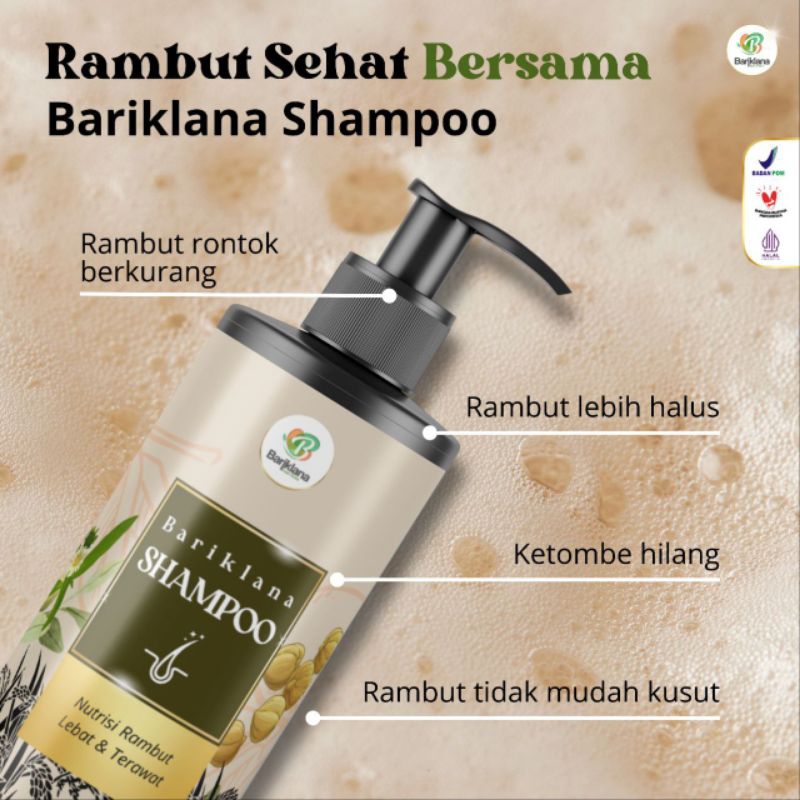 Shampo Kemiri Penghilang Uban dan Rontok 100% Herbal Alami