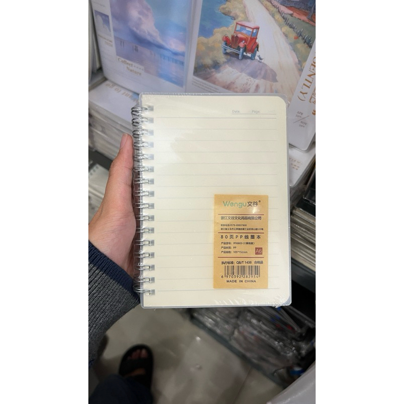 

notebook aesthetic (ukuran A6)-hadiah