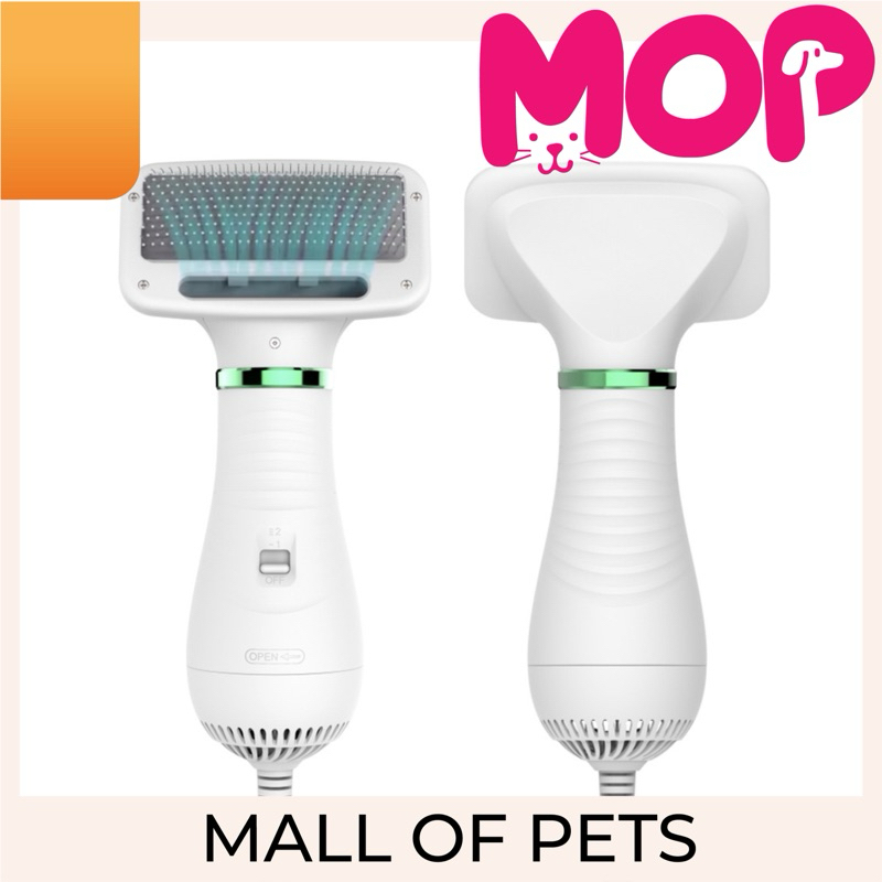 Sisir Blower anjing Kucing 2 / Pet comb Dryer 2 in 1
