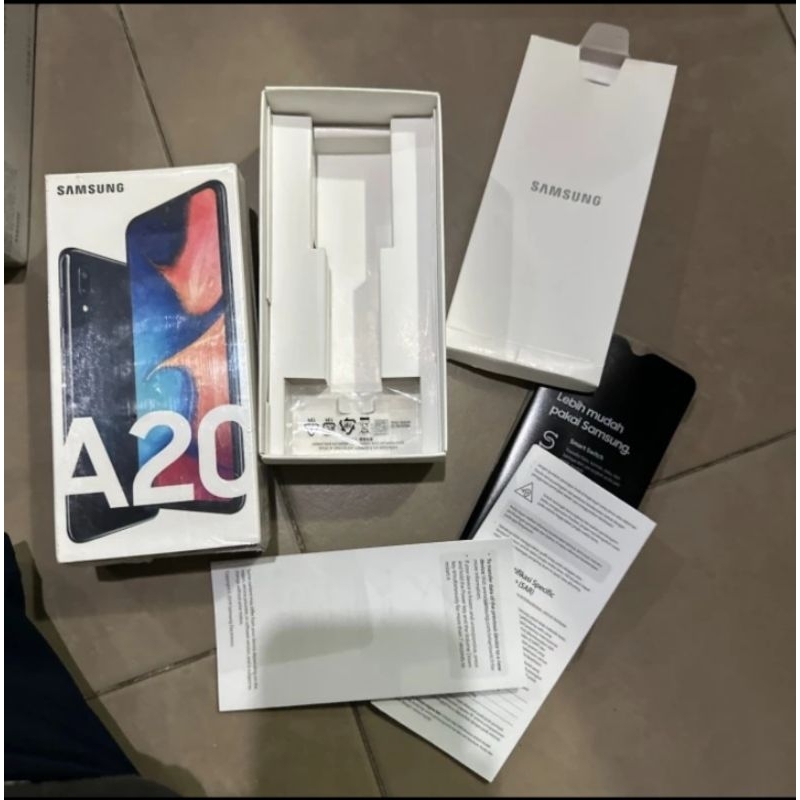 Dus Box Ori Copotan Samsung Galaxy A20