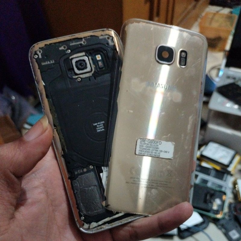 Mesin Samsung G930FD samsung S7 flat Sein normal, Garansi... UNIT