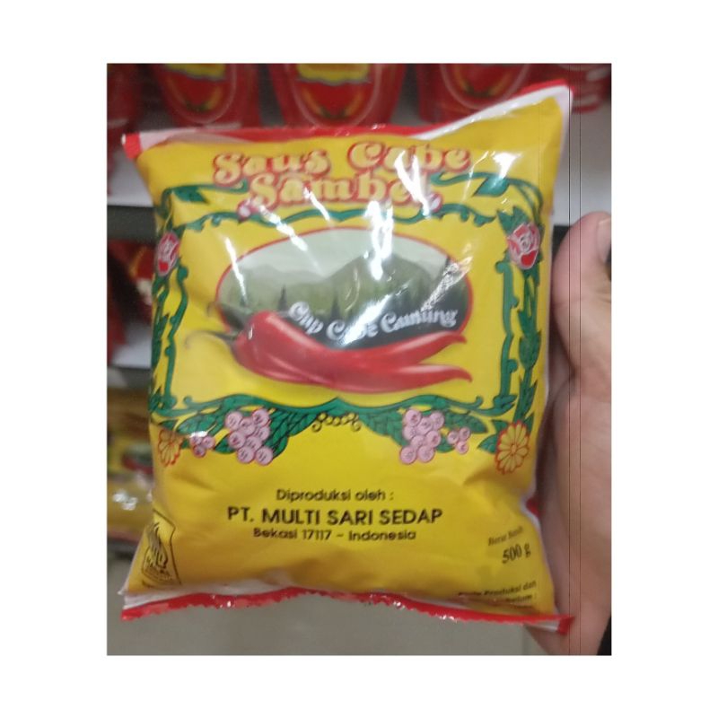 

SAUS CABE CAP CABE GUNUNG 500GR