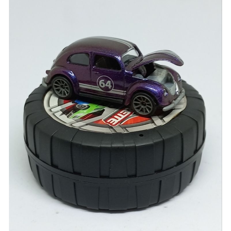 majorette volkswagen vw beetle ungu pomade diecast ban karet