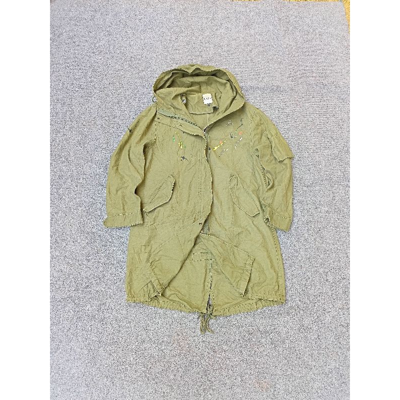 Fishtail parka Lap jaket parka long