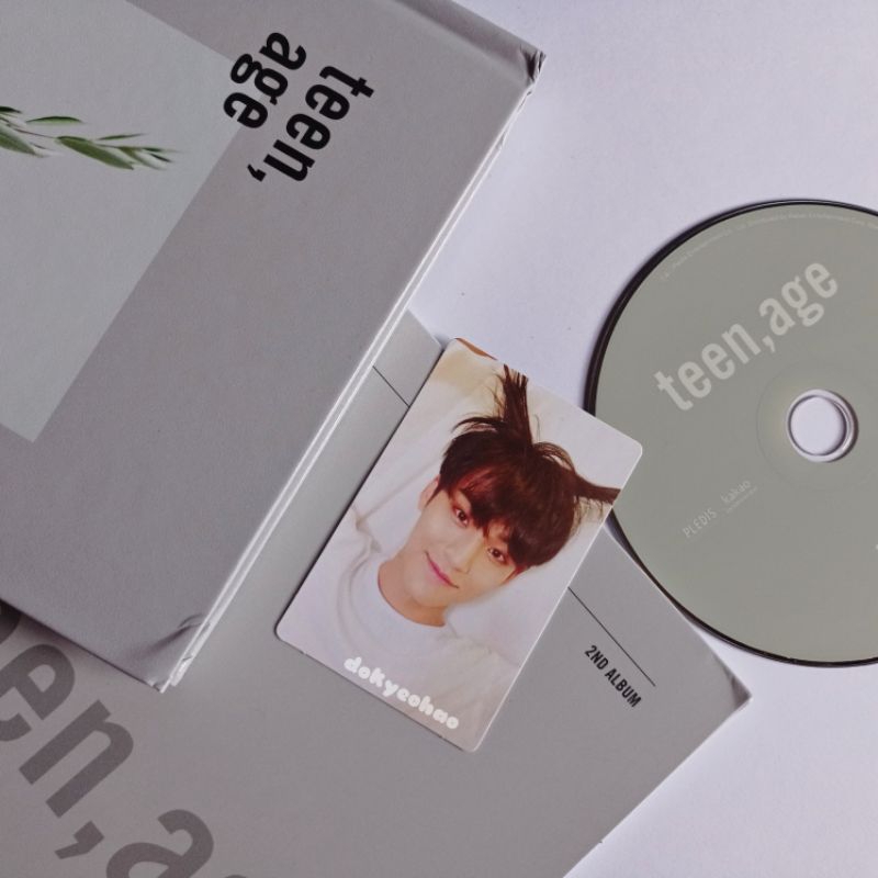 [Ready Stock] Album Fullset Teen Age TA White Seventeen SVT Photocard PC Mingyu Gyutena