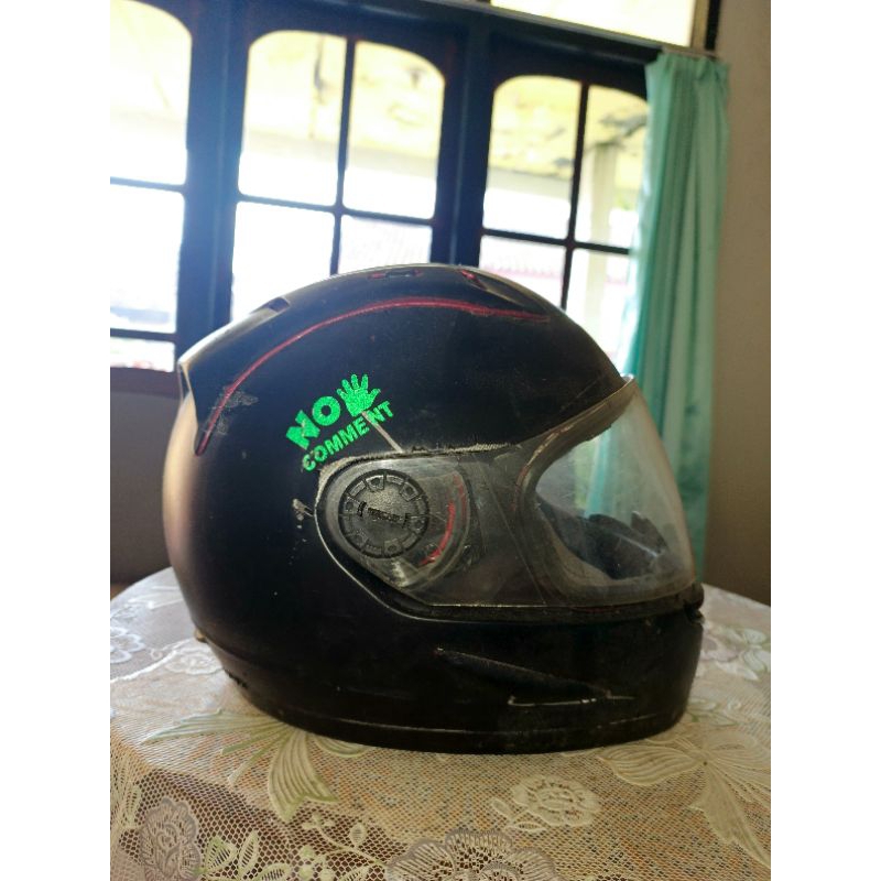helm full face yamaha cargloss