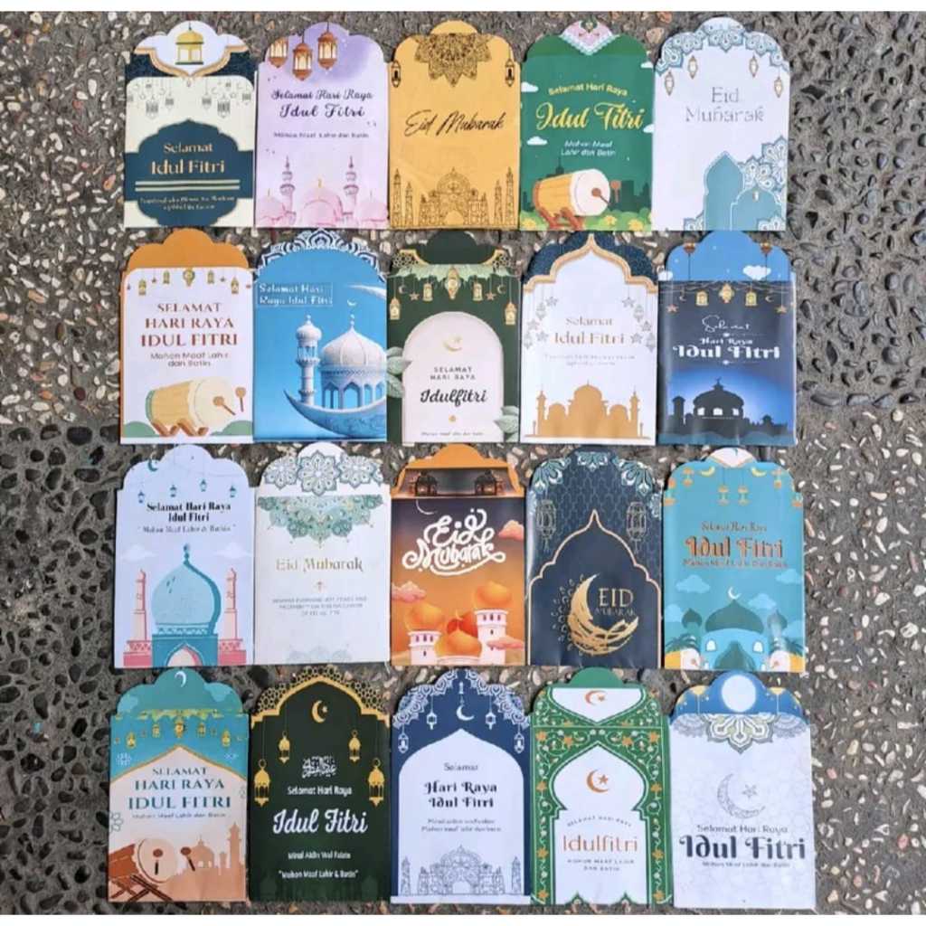 

AMPLOP MUSLIM UKURAN MEDIUM BAHAN GLOSSY UNTUK LEBARAN DAN HADIAH ANAK-ANAK