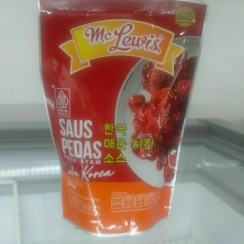 

McLewis Saus Pedas Hala Ayam Korea 250 gram