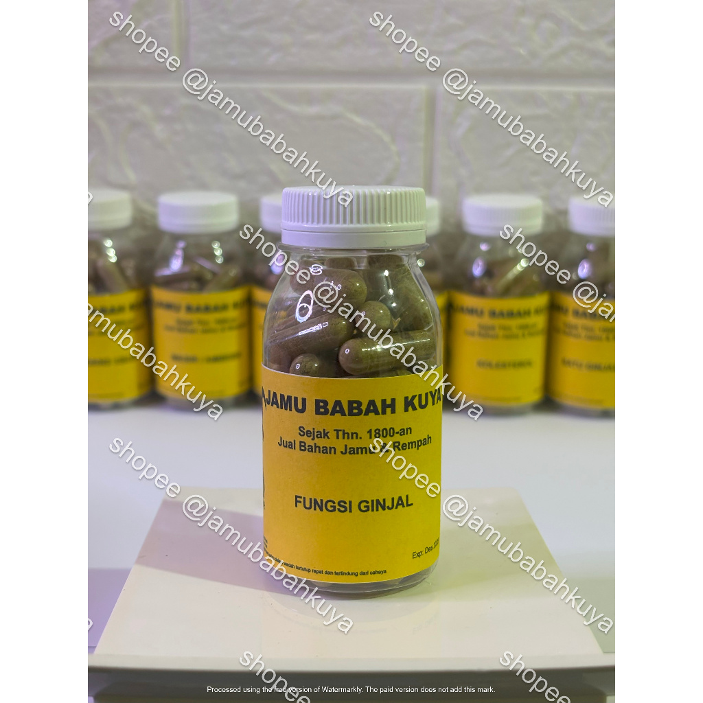 

Jamu Babah Kuya - Ginjal/ Fungsi Ginjal Herbal